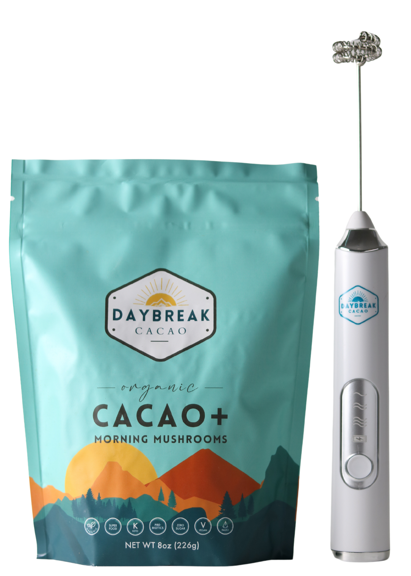 Organic Cacao + Morning Mushrooms Starter Pack