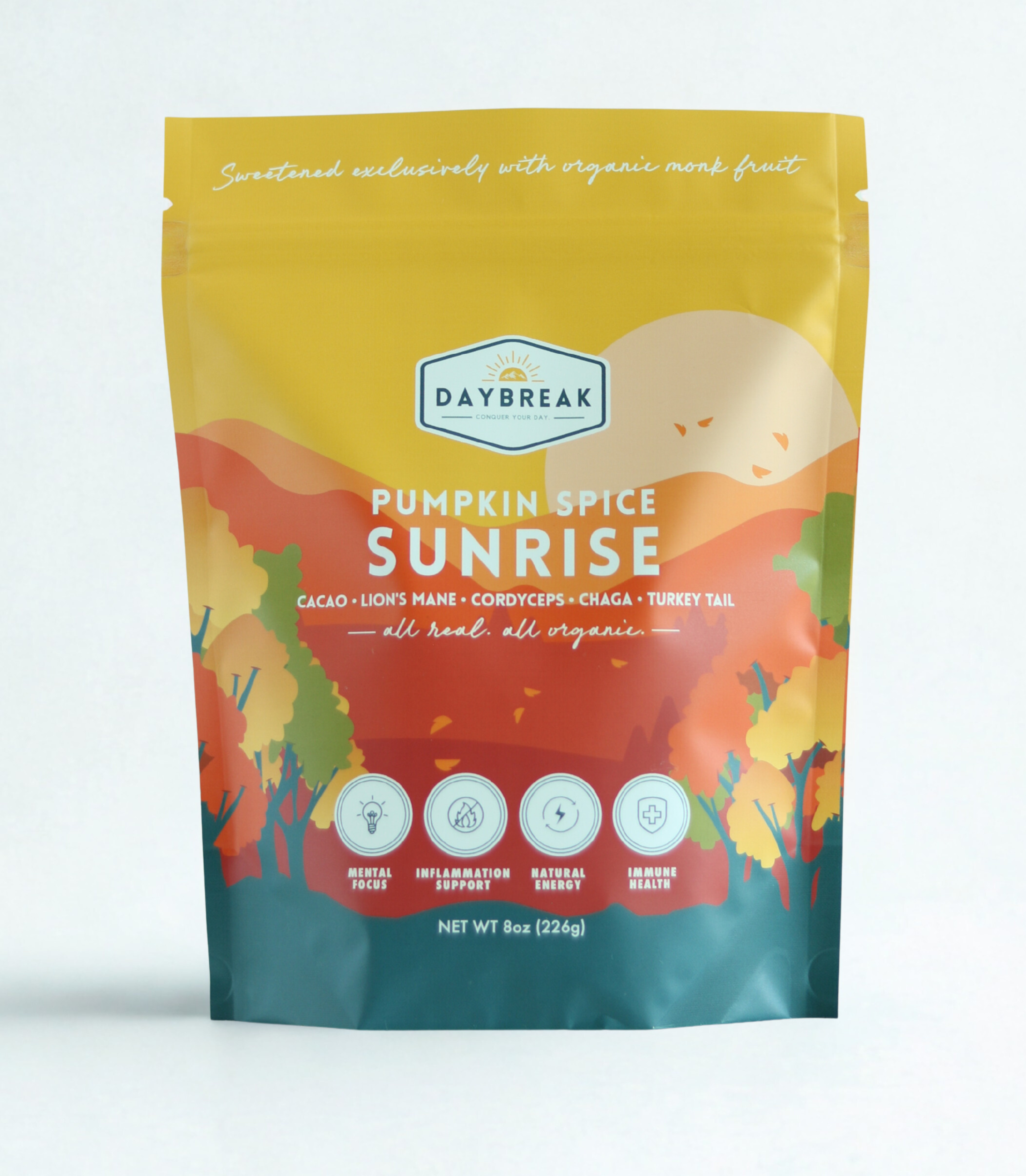 Pumpkin Spice Sunrise – Daybreak Cacao