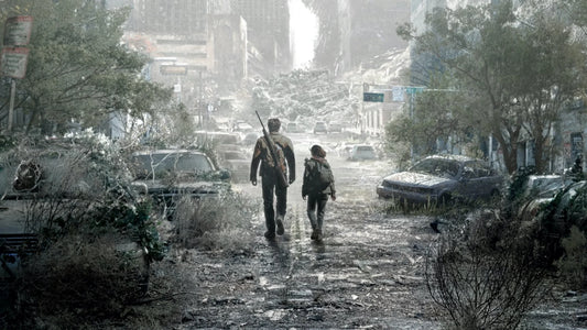 Survivors in a disaster zombie apocalypse zone