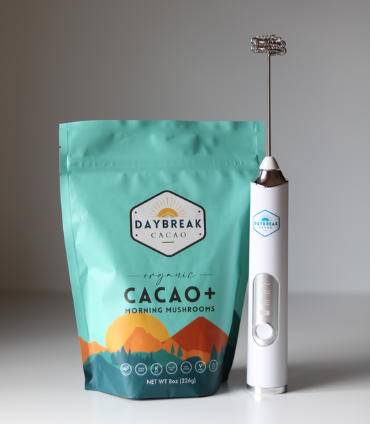 Organic Cacao + Morning Mushrooms Starter Pack
